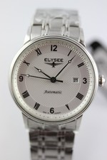 ELYSEE  Monumentum Automatik Herrenuhr Datum Stahlband Sichtboden  41mm 13281