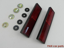 2 Stück Rückstrahler Reflektor rot ULO 4742-03, 523, 5230672 122 x 32 x 7mm