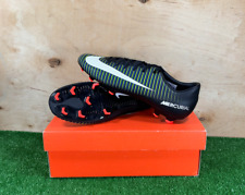 Nike Mercurial Victory VI FG 831964-013 US10 UK9 Schwarz Stiefel Stollen Herr...