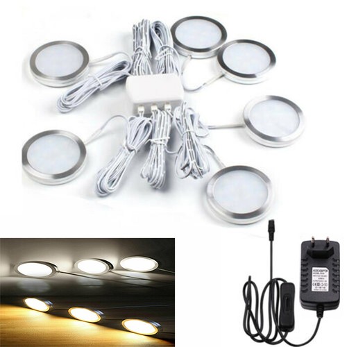 6pc led unterbauleuchte - 3/6pc,