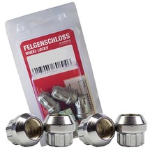 Felgenschlossmutter Kegelbund 60° M14x1,5   für Ford Galaxy S-Max