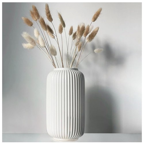 Keramik vase weiß hoch - keramik,