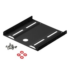 HDD / SSD Einbaurahmen 3,5" für 2,5" Festplatten PC Computer Halterung Adapter