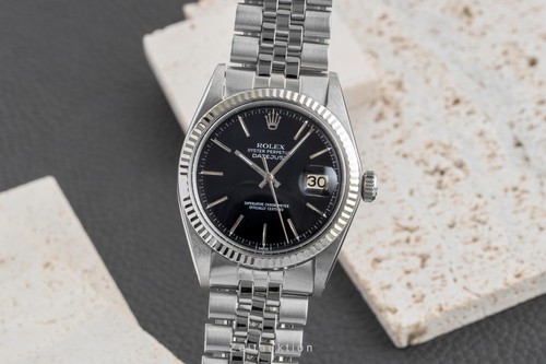 Rolex datejust black dial - datejust,