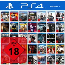 PS4 / PlayStation 4 Spiele-Wahl ? Action ? Shooter ? (alle Spiele USK 18)