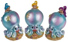 Spardose Meerjungfrau auf Krake Geburtstag Geschenk Sparschwein Sparbüchse ()