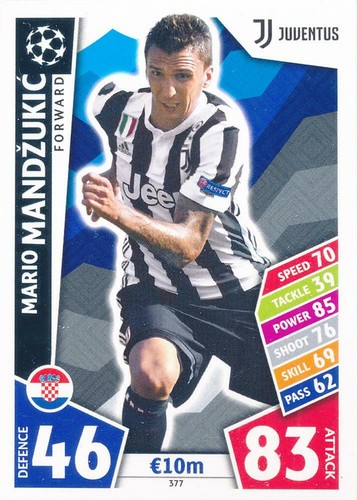 Match attax champions league - match,