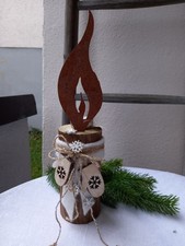 Rost-Dekokerze "Teelicht"