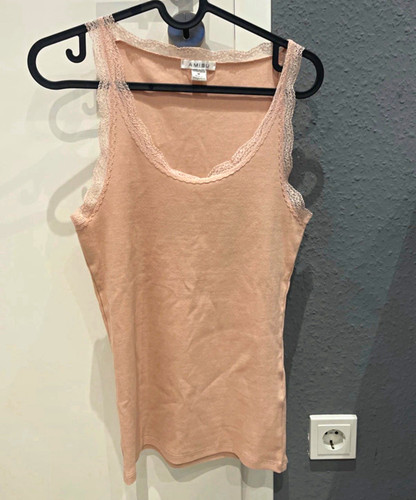 Amisu unterhemd tanktop - unterhemd,