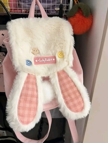Kawaii bunny rucksack rosa - kawaii,