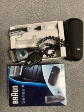 alter Braun Series 1 190 Elektro Rasierer mit Travelcase