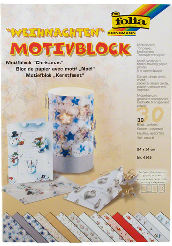 Motivblock weihnachten 30 - motivblock, "weihnachten"