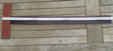 Zeichenschiene für Zeichenbrett Material vermutl. Bakelit oder Pertinax, 68cm