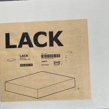 IKEA LACK Wandregal Weiß