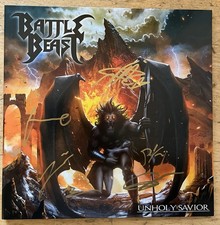 BATTLE BEAST 5 X Autogramm