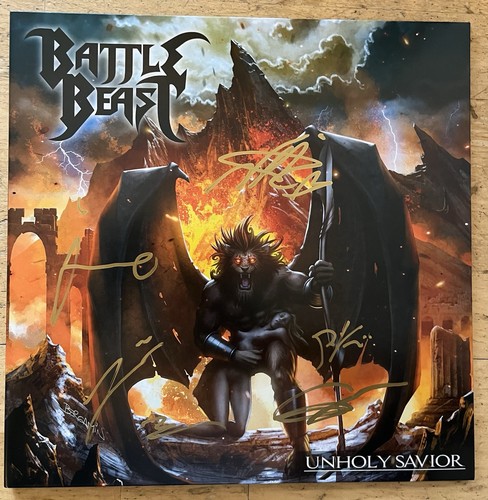 Battle beast autogramm - 5, x