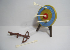 Playmobil City Life: Aus Set 6887, 4 Pfeile und Armbrust mit Zielscheibe (B)