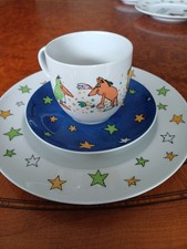 Janosch 3 Teile Gedeck Thomas Porzellan Teller, Untertasse, Tasse neuwertig