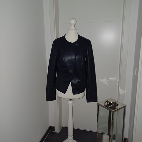 Neu lederlook blazer jacke - lederlook, blazer-jacke