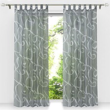 Gardinen mit Ösen Schlaufen