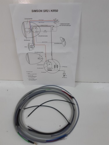 Simson sr2 sr2e kr50 kabelbaum - kr50,