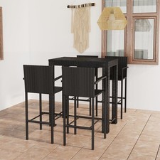 Gartenbar Set 5-tlg. Poly