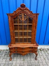 ANTIKE AUFSATZ VITRINE UM 1900