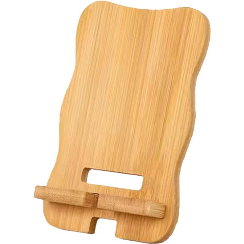 Holz handyhalter bambus 8x14cm - holz,