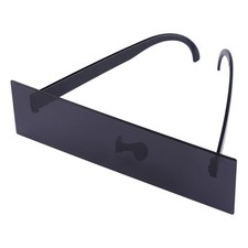 Mode Balkenbrille Zensurbrille