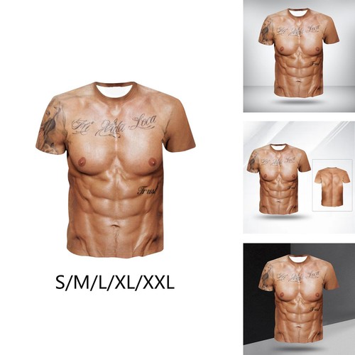 Muskel printed herren - muskel,