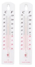 2x Thermometer außen innen