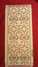 Eine Lochkarte aus den Toyota