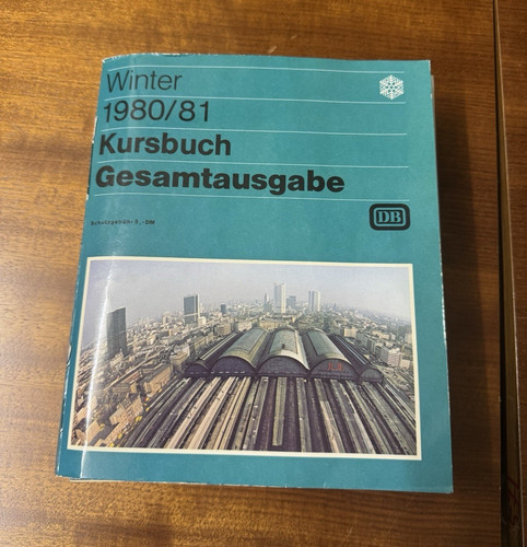 Bundesbahn kursbuch - bundesbahn, db