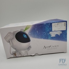 Astronaut Sternenhimmel Projektor LED Galaxy Nachtlicht Fernbedienung Timer Weiß