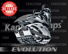 Org. Kangoo Jumps KJ XR3 Springschuhe White/Black Größe XL (EU 44,5 - 47,5)