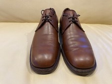 11_Eduard Meier rahmengenähte Herrenschuhe Größe 7 1/2, braun