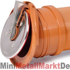 FROSCHKLAPPE Ø 100-160 RÜCKSTAUKLAPPE RÜCKSTAUVERSCHLUß HOCHWASSERSCHUTZ ROHRE 