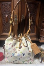 Louis Vuitton Murakami Multicolor Sac Noe Petit Shoulder Bag Tasche Original 