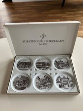 FÜRSTENBERG PORZELLAN SAMMELTELLER - NECKARGEMÜND MOTIVE - SERIE 3886