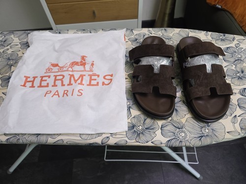 Braun sandalen pantolette mit - sandalen,