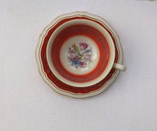 Moccatasse Espressotasse mit Untertasse, Rosenthal Bahnhof Selb, Chippendale