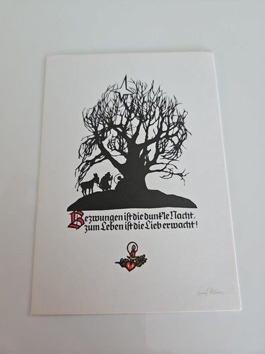 Plischke karte postkarten - karte,