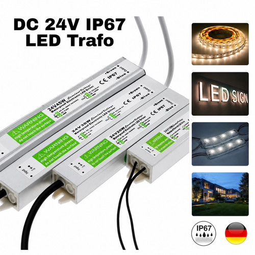 24v trafo wasserdicht led - dc,
