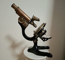 Antique Microscope W/ original case, Different Lens,marked: Otto Seibert Wetzlar