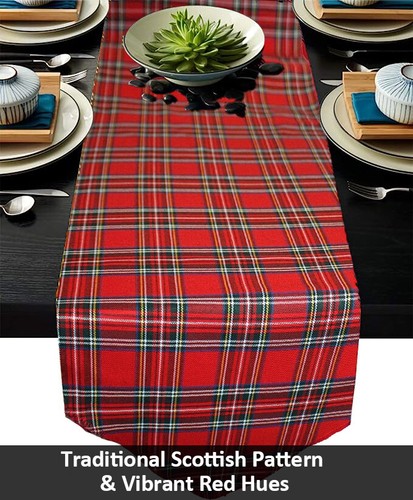 Tartan dinner servietten - dinner,