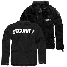 Army Armee Jacke Security Übergangsjacke schwarz Größe M - XXL Männer Herren 