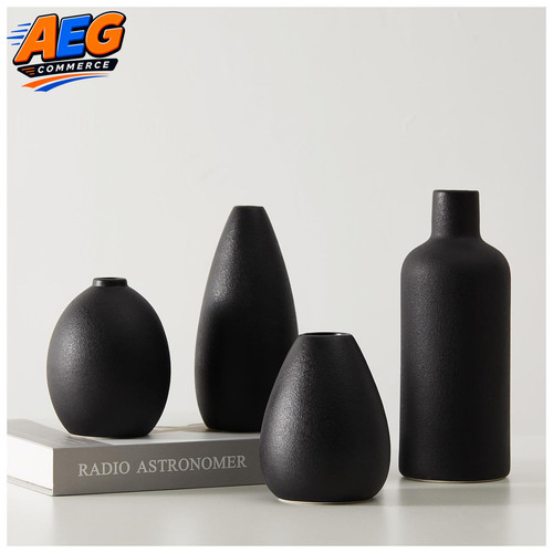 Vase set 4er keramik - set,