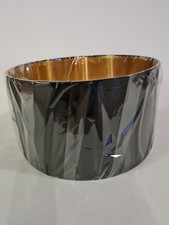 Lampenschirm, Ersatzschirm Schwarz Innen Gold E27,  von Trio