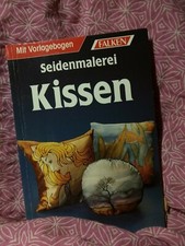 Seidenmalerei Kissen von Ingrid Demharter