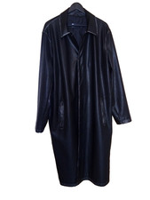 ASOS stabiler Regenmantel Herren schwarz XL Länge 126 cm guter Zustand sehr lang